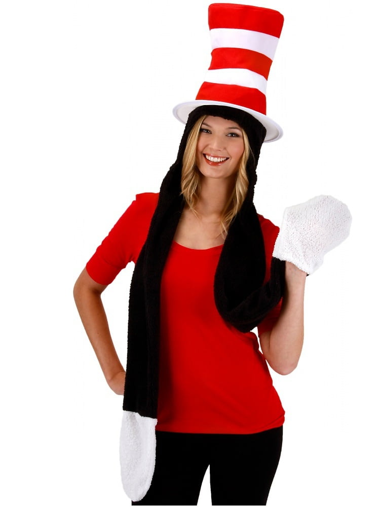 In the costume adult Cat hat